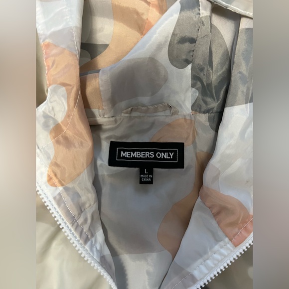 “Members Only” Camo Rain Jacket - Picture 2 of 3
